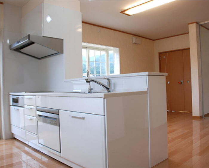 リフォーム後のキッチン